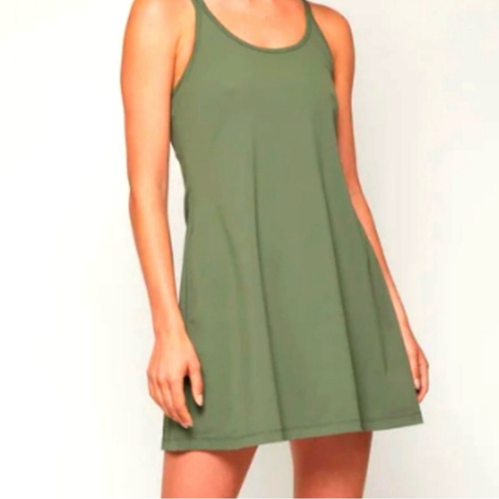 Fourlaps Vitality Athleisure Dress with Built-In Shorts - Small
